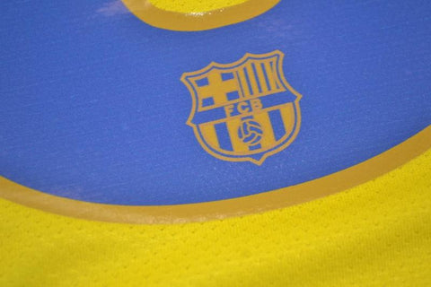Barcelona Auswärts Gelb 08/09 "Messi" Nº 10