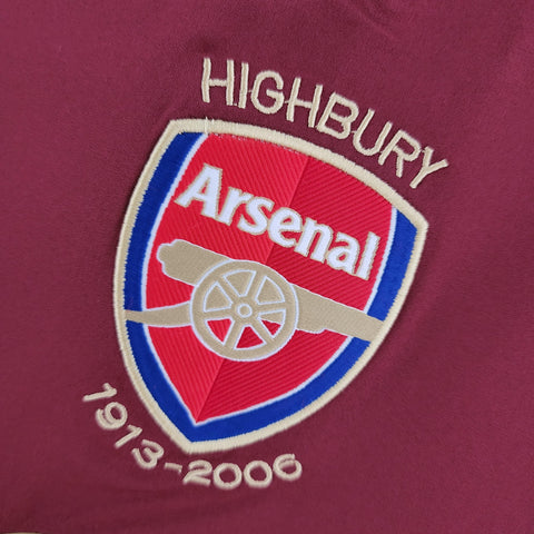 Arsenal Heim Dark Rot Langarm 05/06 "Henry" Nº 14