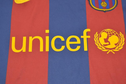 Barcelona Liga Version Jerseys 10/11 "Xavi" Nº 6