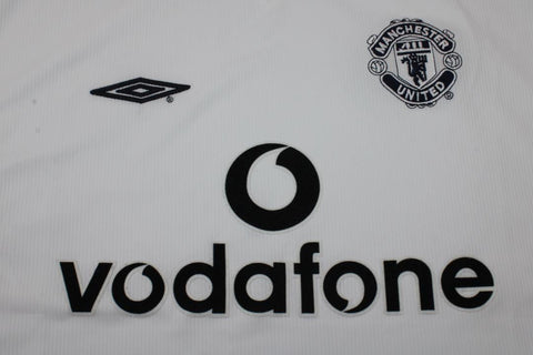 Manchester United Auswärts Weiß 99/00