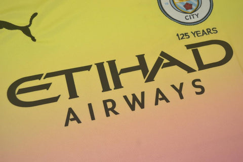 Manchester City Pink Gelb Auswärts 19/20 "Sane" Nº19