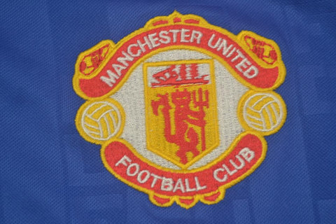 Manchester United Blau Auswärts 88/90 "Augusto" Nº8