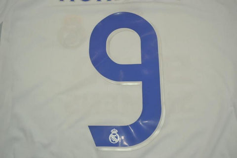 Real Madrid Heim Langarm 06/07 "Ronaldo" Nº 9