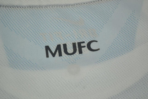 Manchester United Auswärts Weiß 10/11 "Scholes" Nº 18