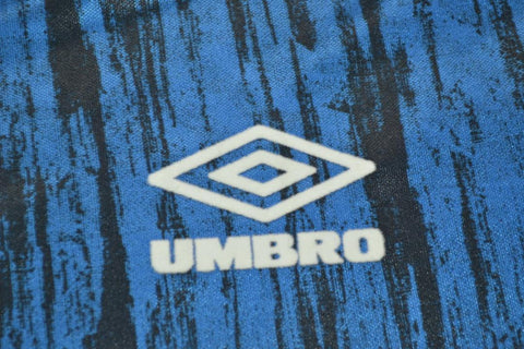 Manchester United Auswärts Blau 92/93