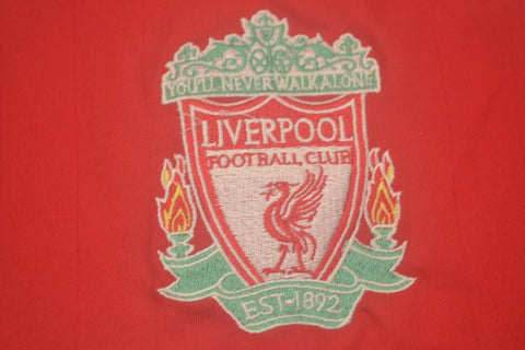 Liverpool Heim Langarm 06/08 "Gerrard" Nº 8