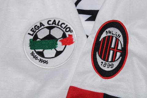 Milan Auswärts Weiß 95/96 "Weah" Nr.9