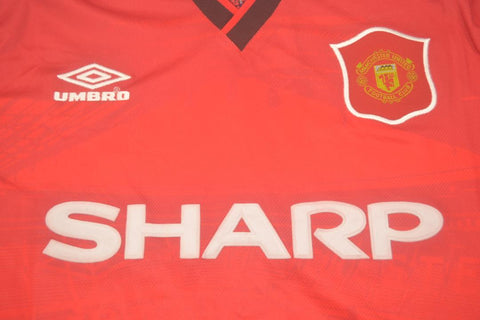 Manchester United Heim Langarm 94/96 "Cantona" Nº7