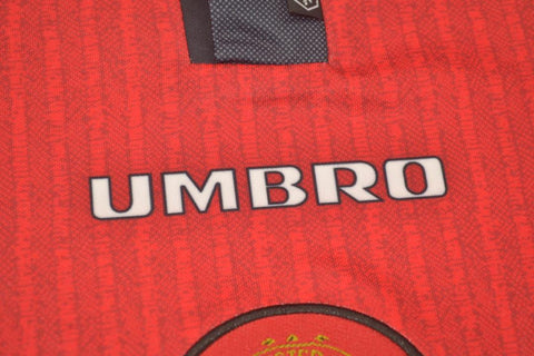 Manchester United Heim Langarm 96/98 "Beckham" Nº 10