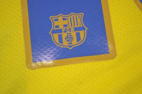 Barcelona Auswärts Gelb 08/09 "Messi" Nº 10