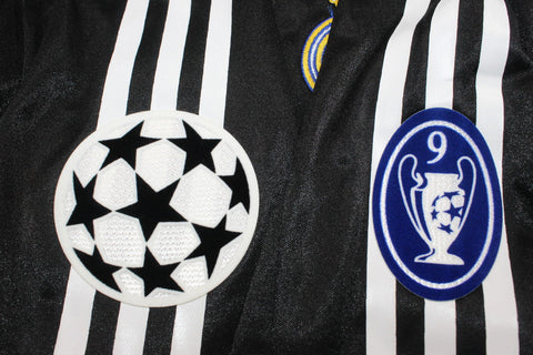 Real Madrid Auswärts Black Langarm 04/05 "Zidane" Nº 5